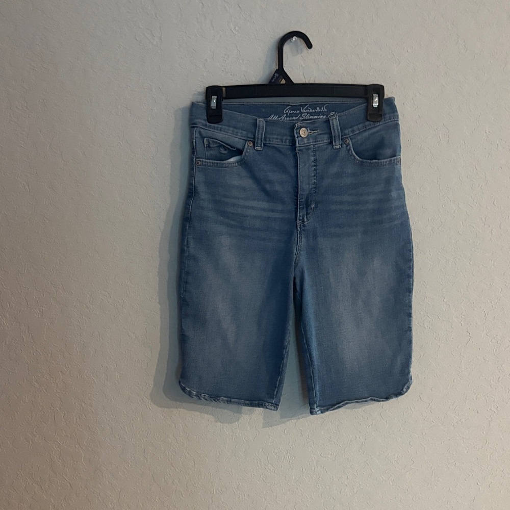 Blue Denim Jean Shorts